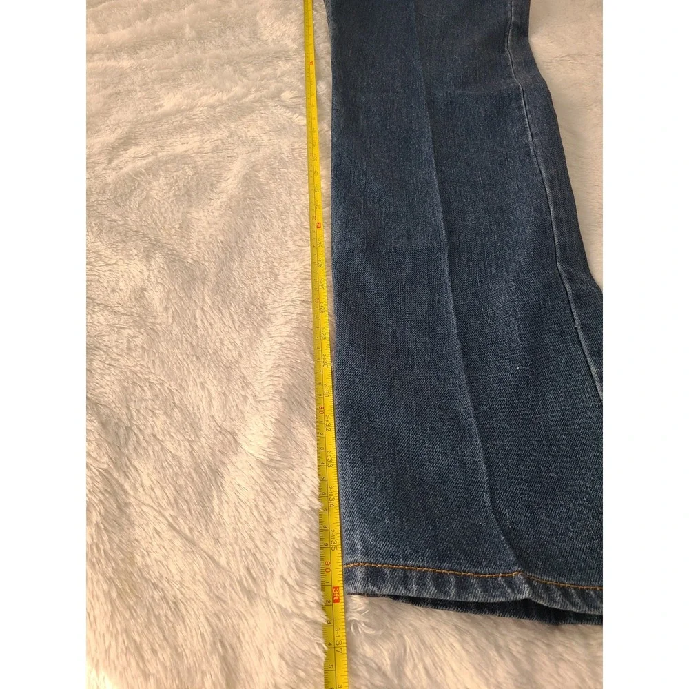 Levis 505 Regular Fit Jeans Mens 36x36 Medium Wash Blue Straight Leg Denim
